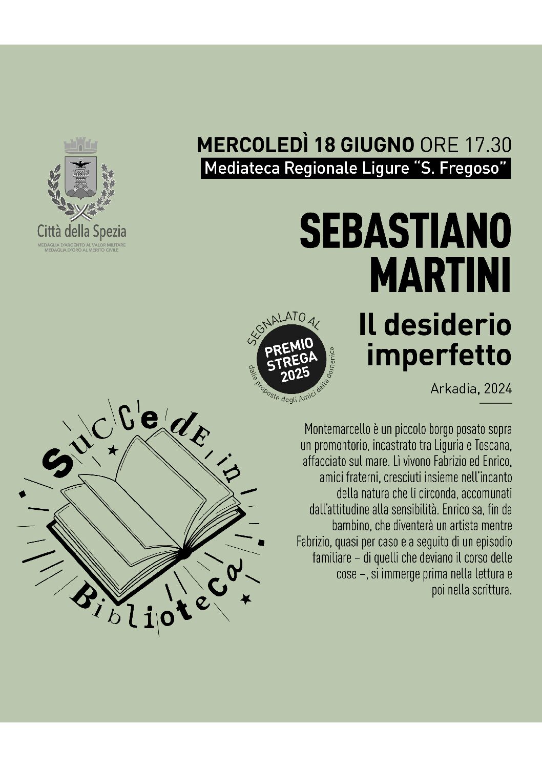 “IL DESIDERIO IMPERFETTO” di Sebastiano Martini Edizioni Arkadia