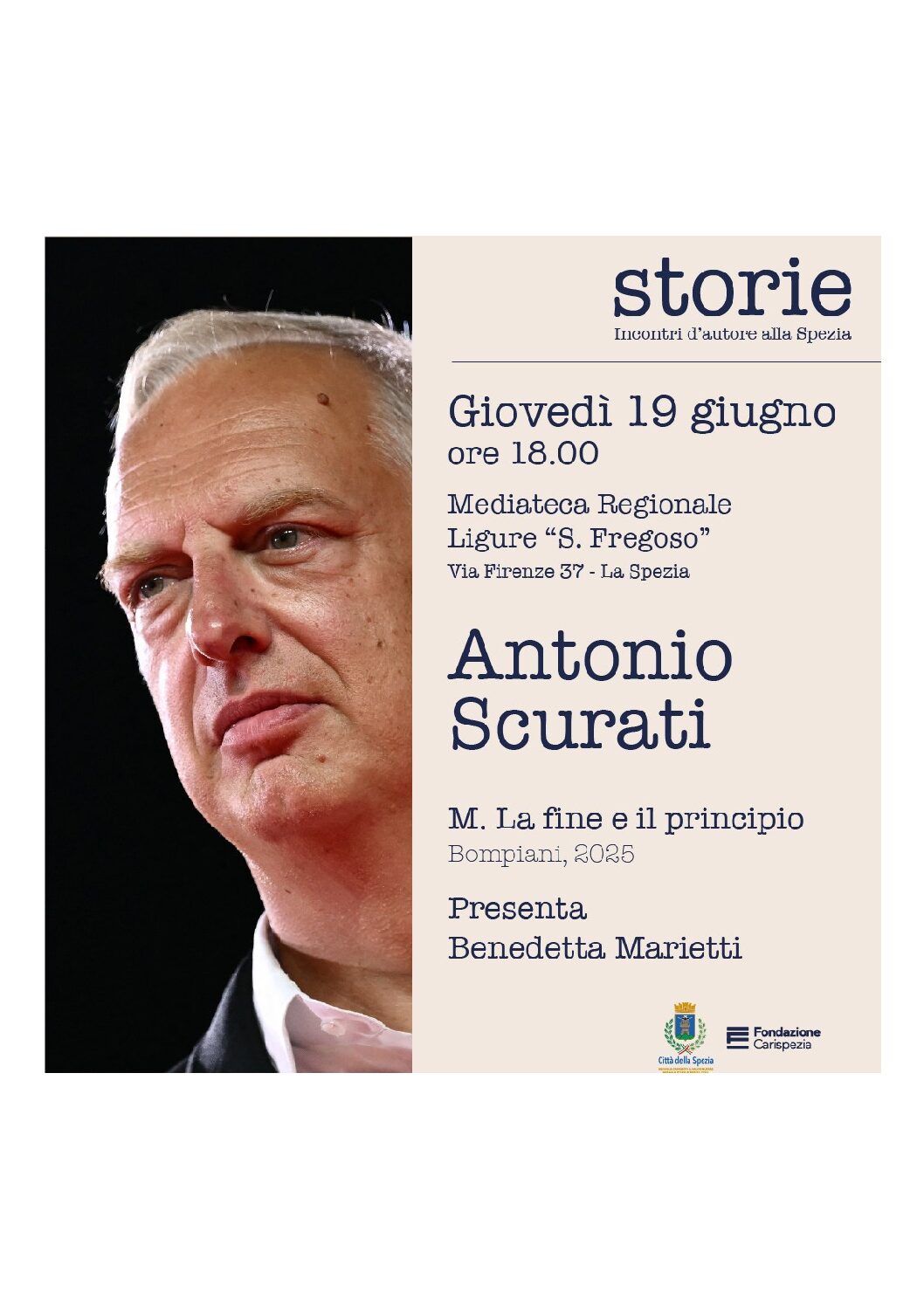 “M. LA FINE E IL PRINCIPIO” di Antonio Scurati -Edizioni Bompiani